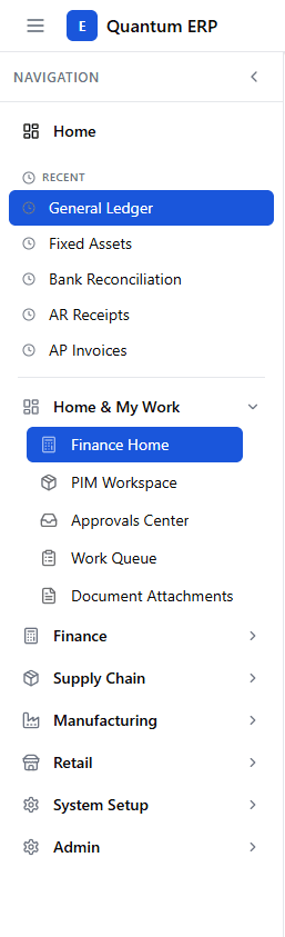 Quantum ERP mobile 1